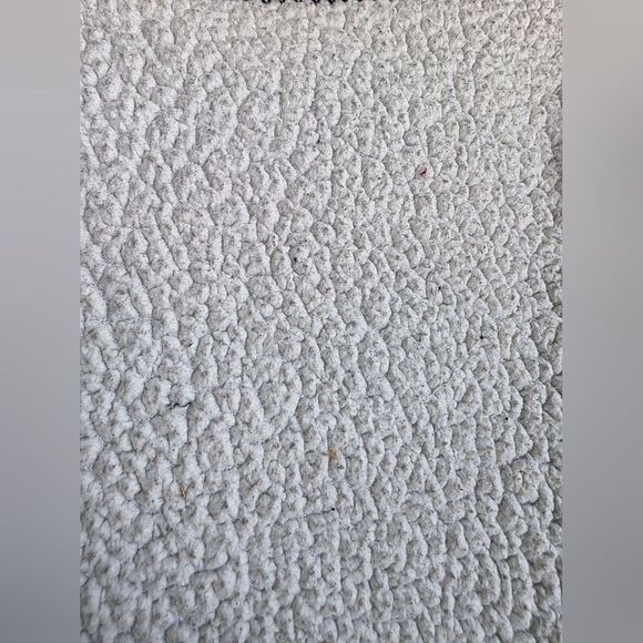 VS PINK Black Leopard Colorblock Sherpa Plush Throw Blanket 50x60 - Picture 3 of 6